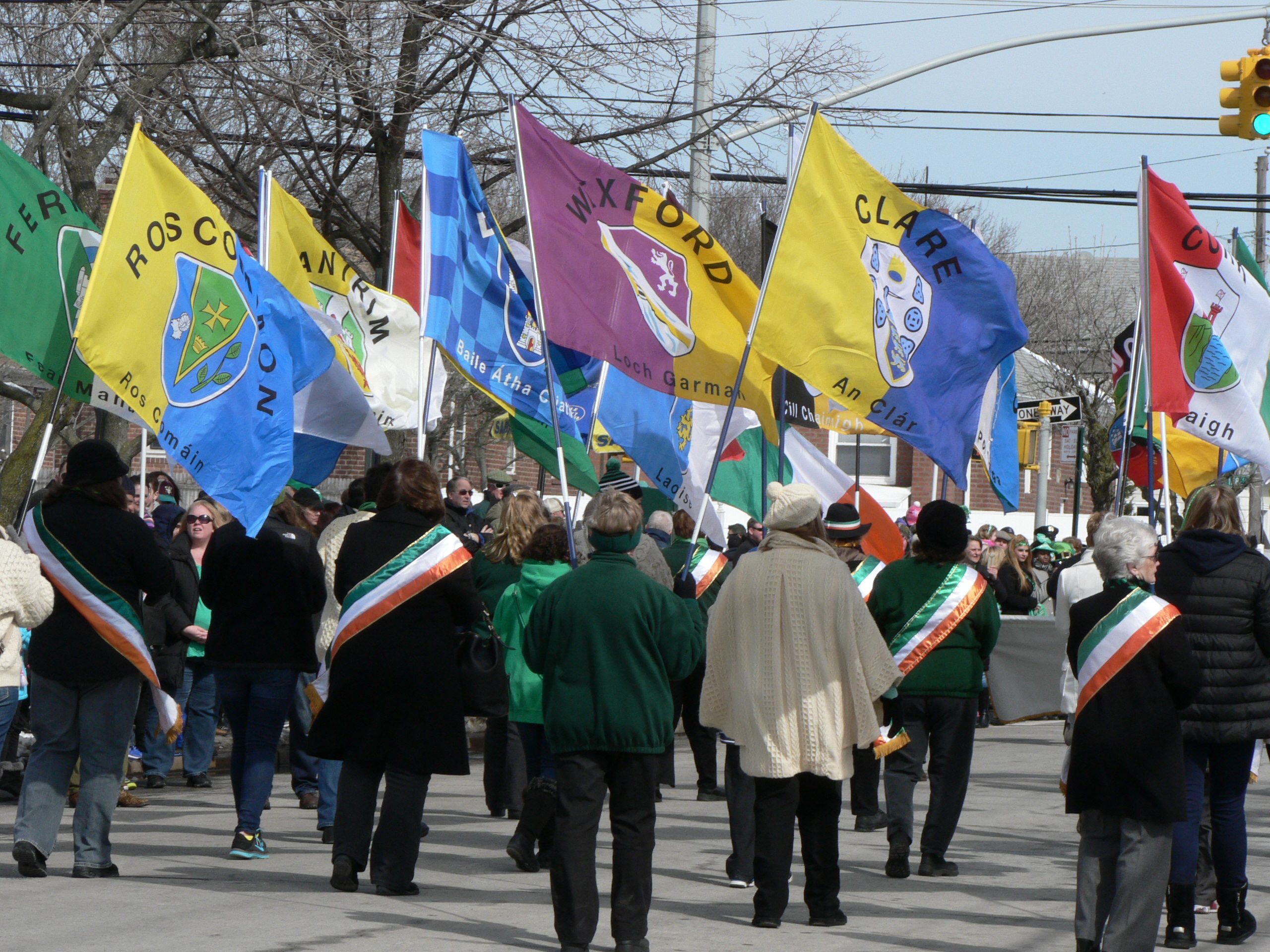 St. Pat’s 2015 County Flags